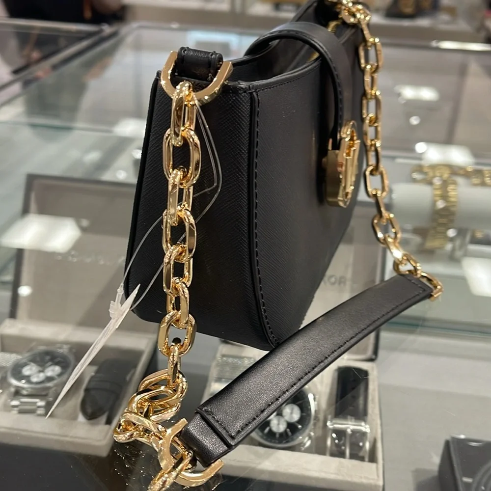 MICHAEL KORS
Carmen Small Shoulder Bag
Black 
NWT - Picture 12 of 16